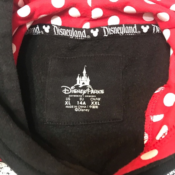 Minnie Mouse Ears Girl’s Hoodie by Disney Parks - Picture 5 of 5